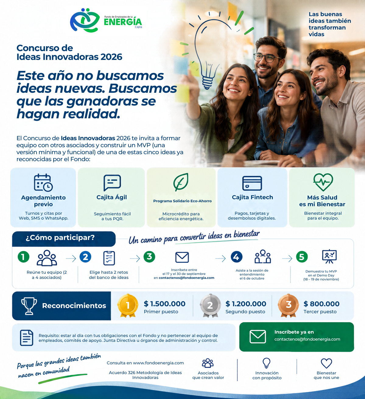 CONCURSO DE IDEAS INNOVADORAS 2026
